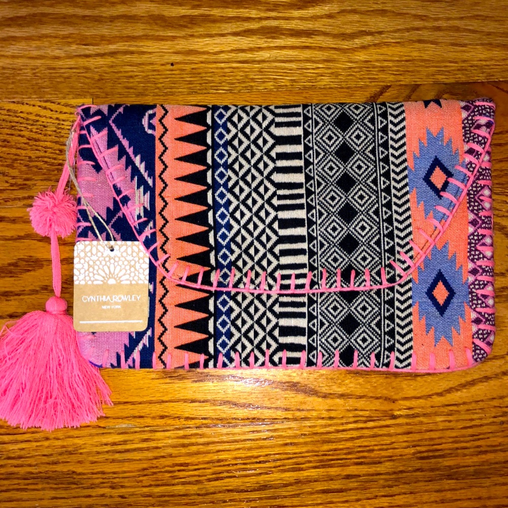 Gorgeous never used NWT clutch. Cynthia Rowley